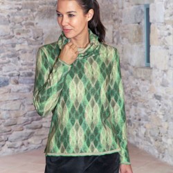Chatelet-Camiseta dibujo verde