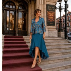 Vestido de ceremonia color...