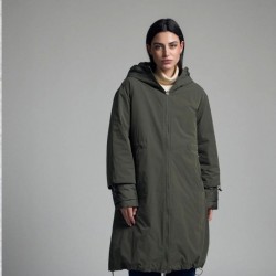 Parka Reversible Verde Kaki...