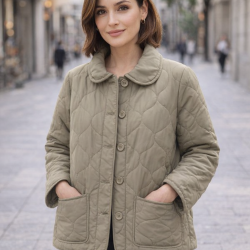 Chaqueta Parka Acolchada...